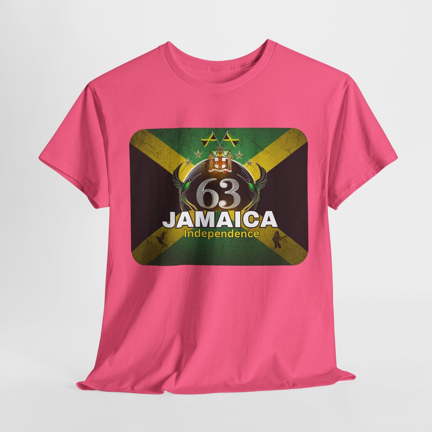 Tee Jamaica 63rd Independence | Unisex Cotton Tee