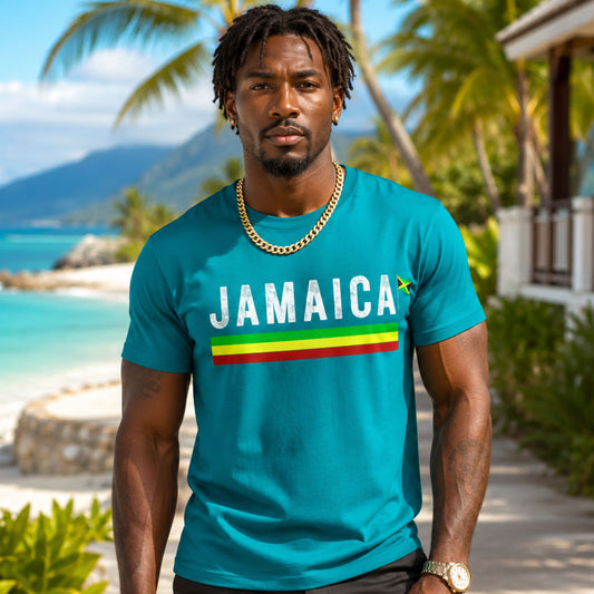 Tee Jamaica Pride Unisex Cotton Tee
