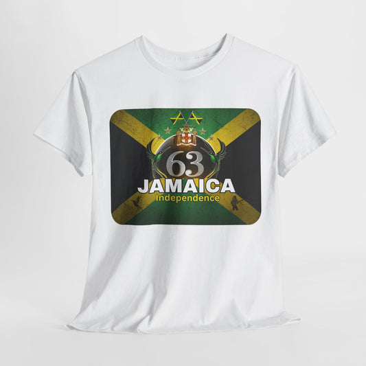 Tee Jamaica 63rd Independence | Unisex Cotton Tee