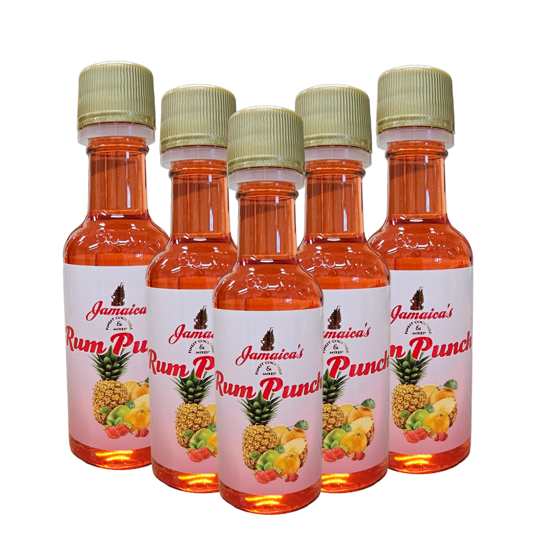 Rum Punch - Nips/Shots/Minis - 5 Pack - 50ml each