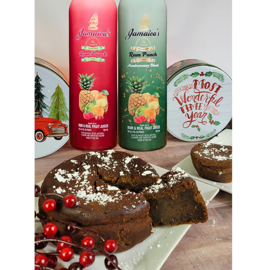 Cake - Rum Cake - Jamaican Christmas Rum Black Cake