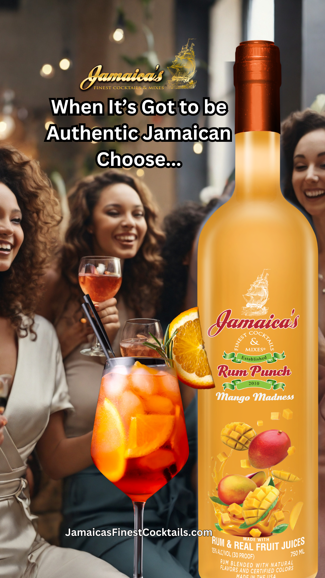 Rum Punch - Jamaican Mango Madness Swirl