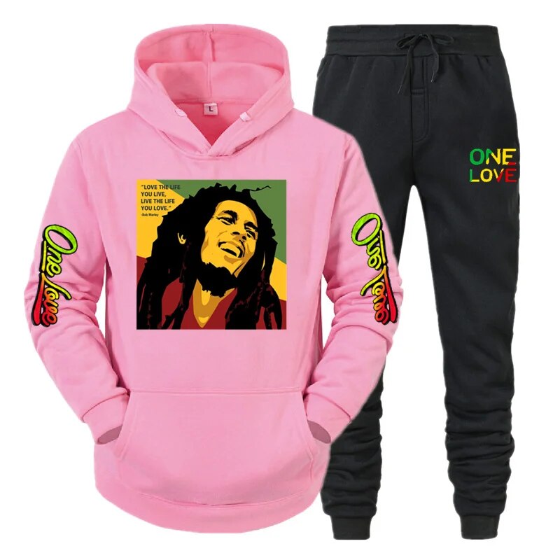 Bob Marley One Love Multicolor Sweatsuit