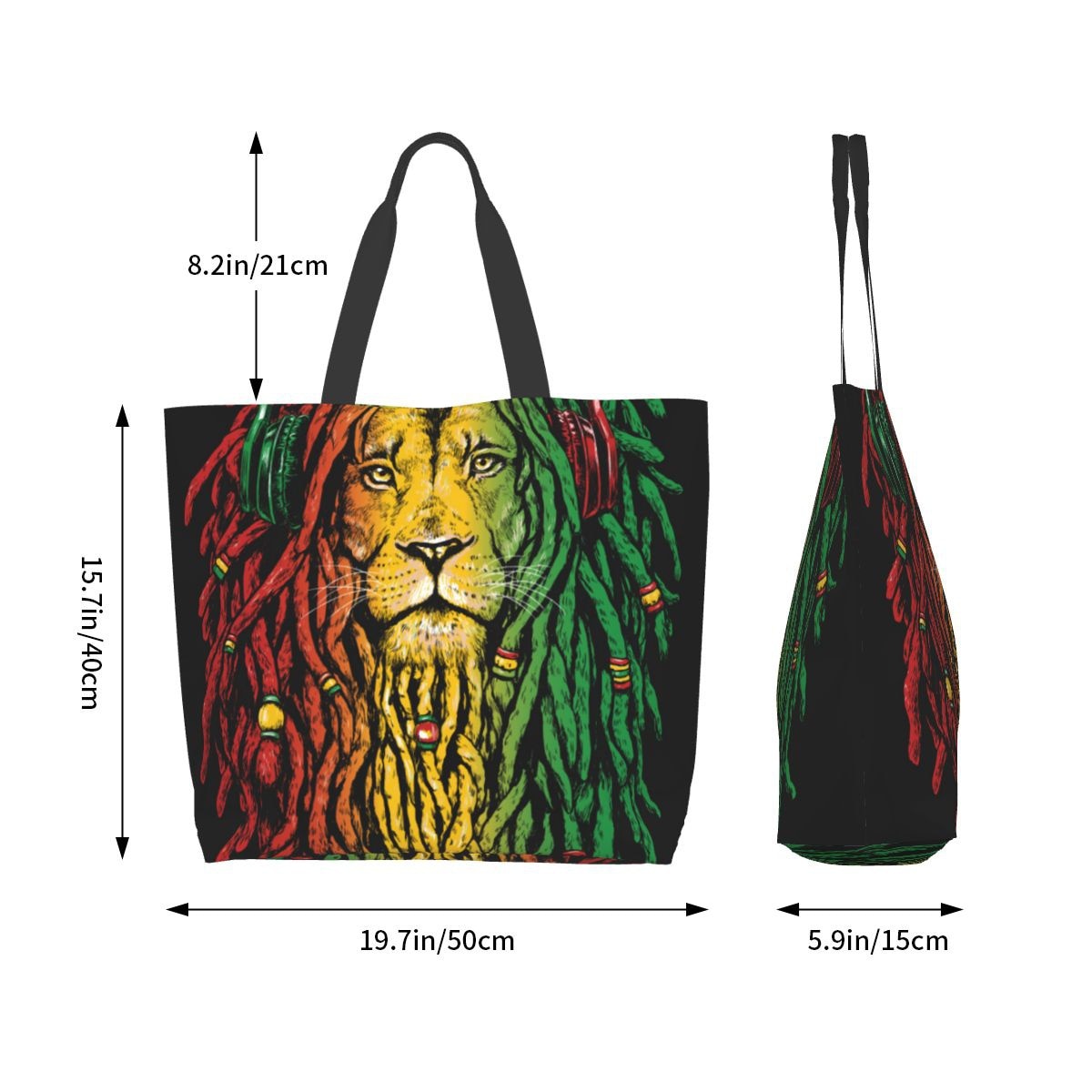 Lion Shoulder Shopping Bags