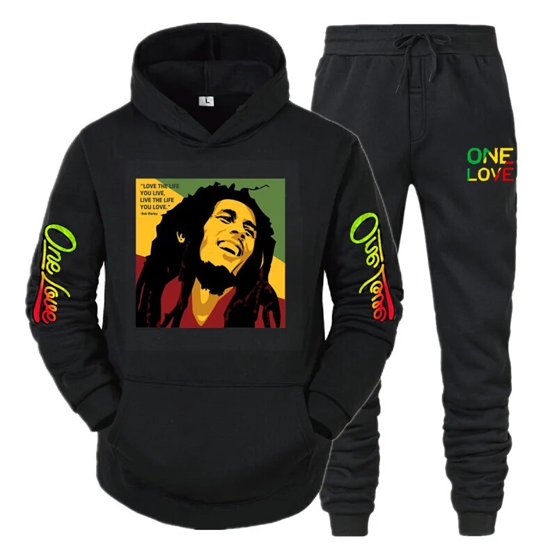 Bob Marley One Love Multicolor Sweatsuit