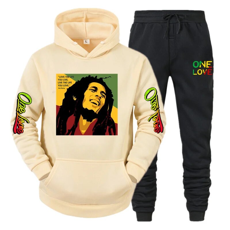 Bob Marley One Love Multicolor Sweatsuit