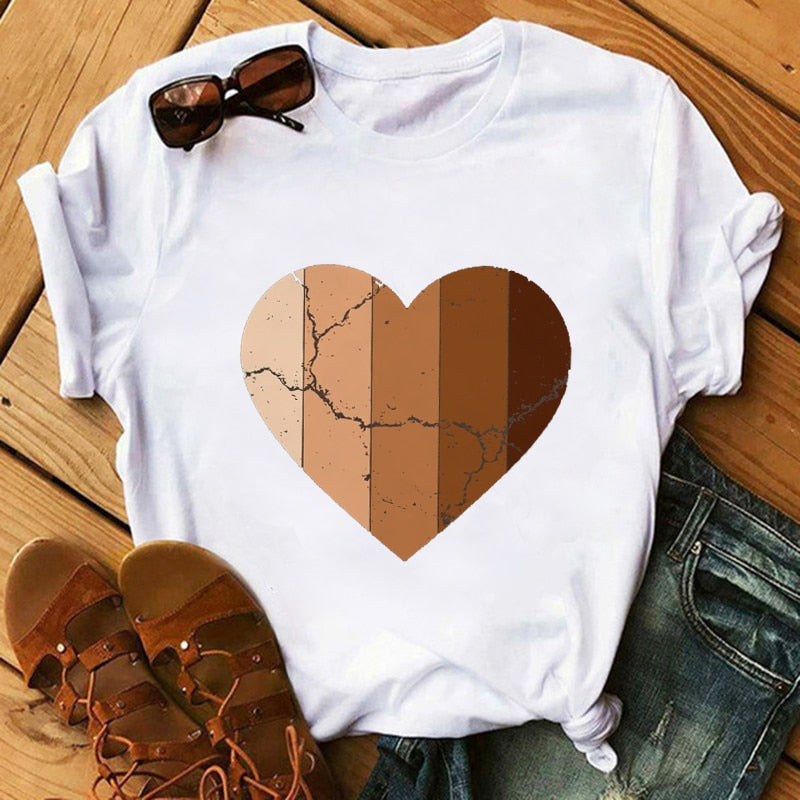 Women T-Shirts SISTAS Black Melanin