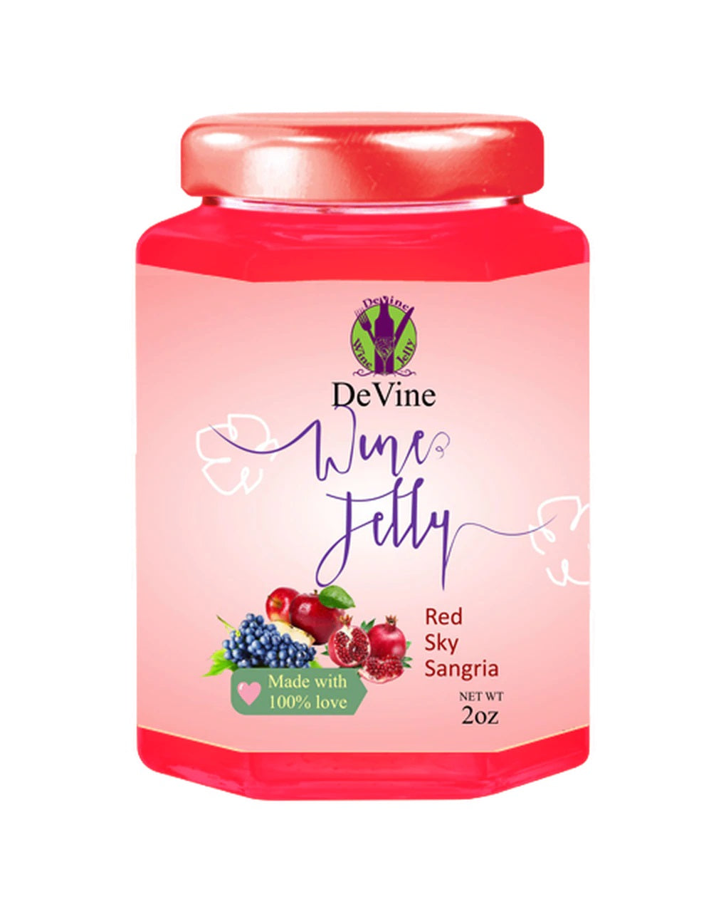 Wine Jelly - Red Sky Sangria - 2oz