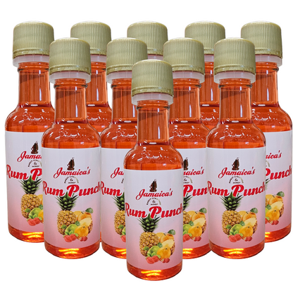 Rum Punch - Nips/Shot/Minis - 10 Pack - 50ml each