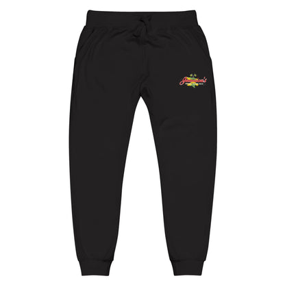 Embroidered Jamaica's Finest Logo Island Vibes Fleece Sweatpants