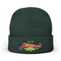 Jamaica's Finest Jamaica Vibes Logo Embroidered Knit Beanie Hat