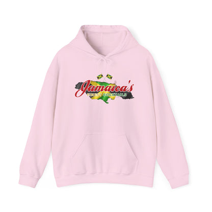 Jamaica's Finest Logo Island Vibes Hoodie Sweatshirt
