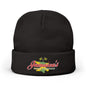 Jamaica's Finest Jamaica Vibes Logo Embroidered Knit Beanie Hat