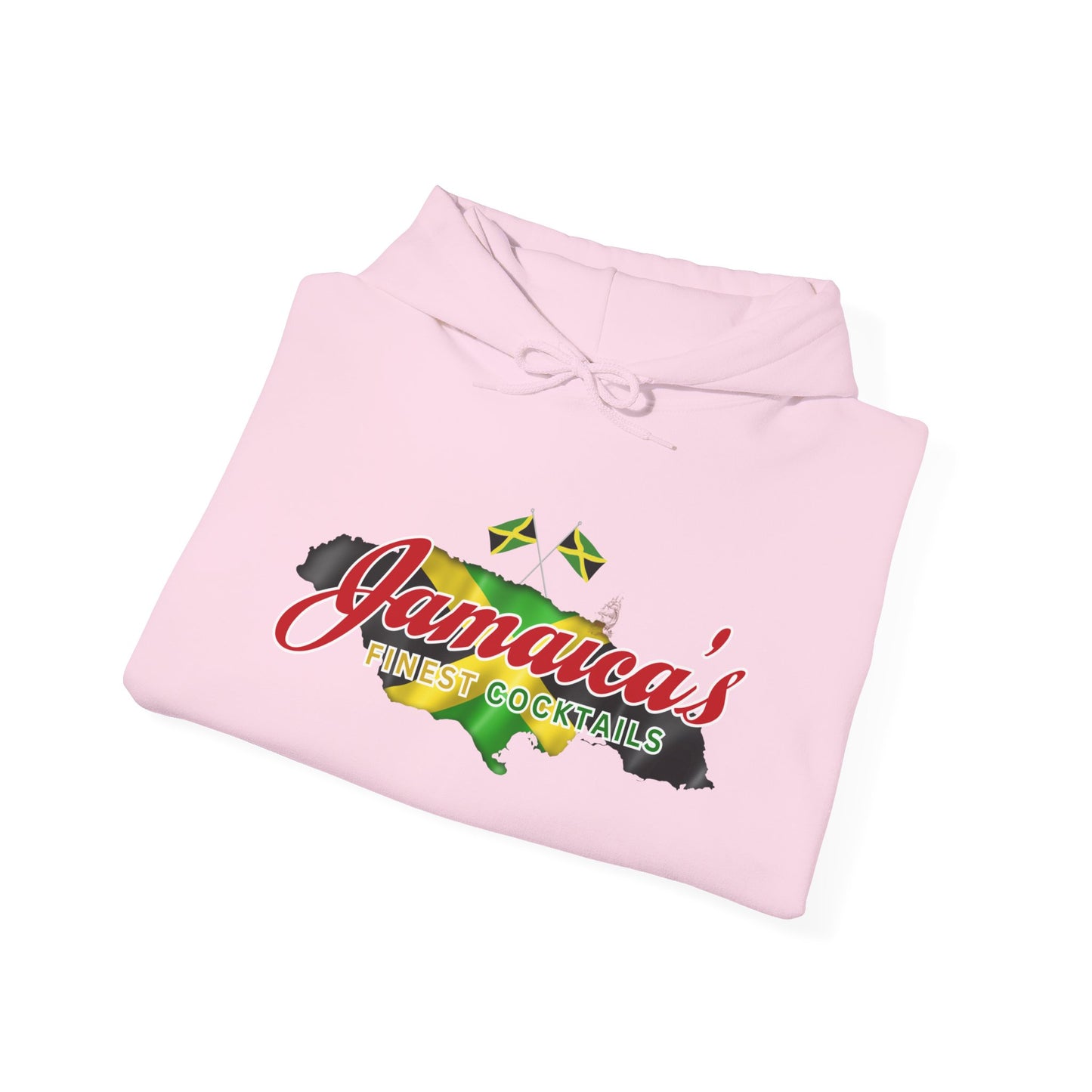 Jamaica's Finest Logo Island Vibes Hoodie Sweatshirt