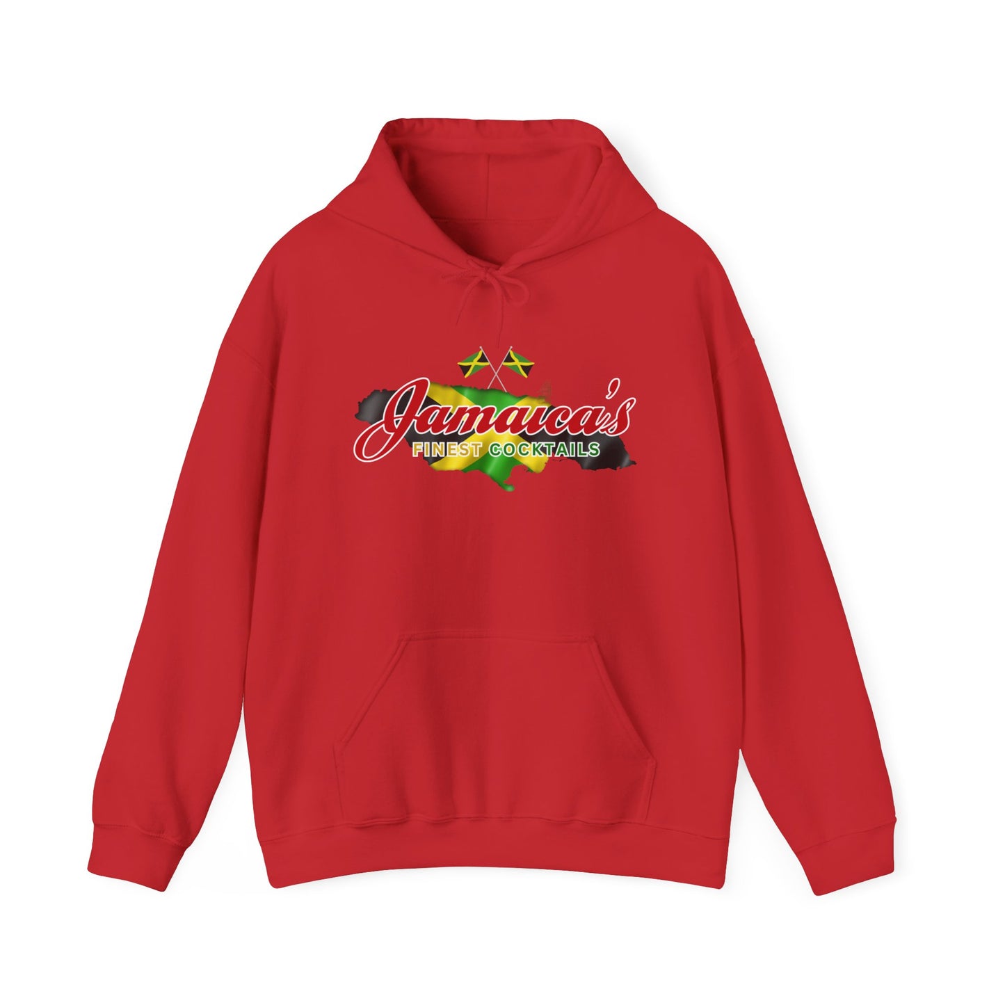 Jamaica's Finest Logo Island Vibes Hoodie Sweatshirt
