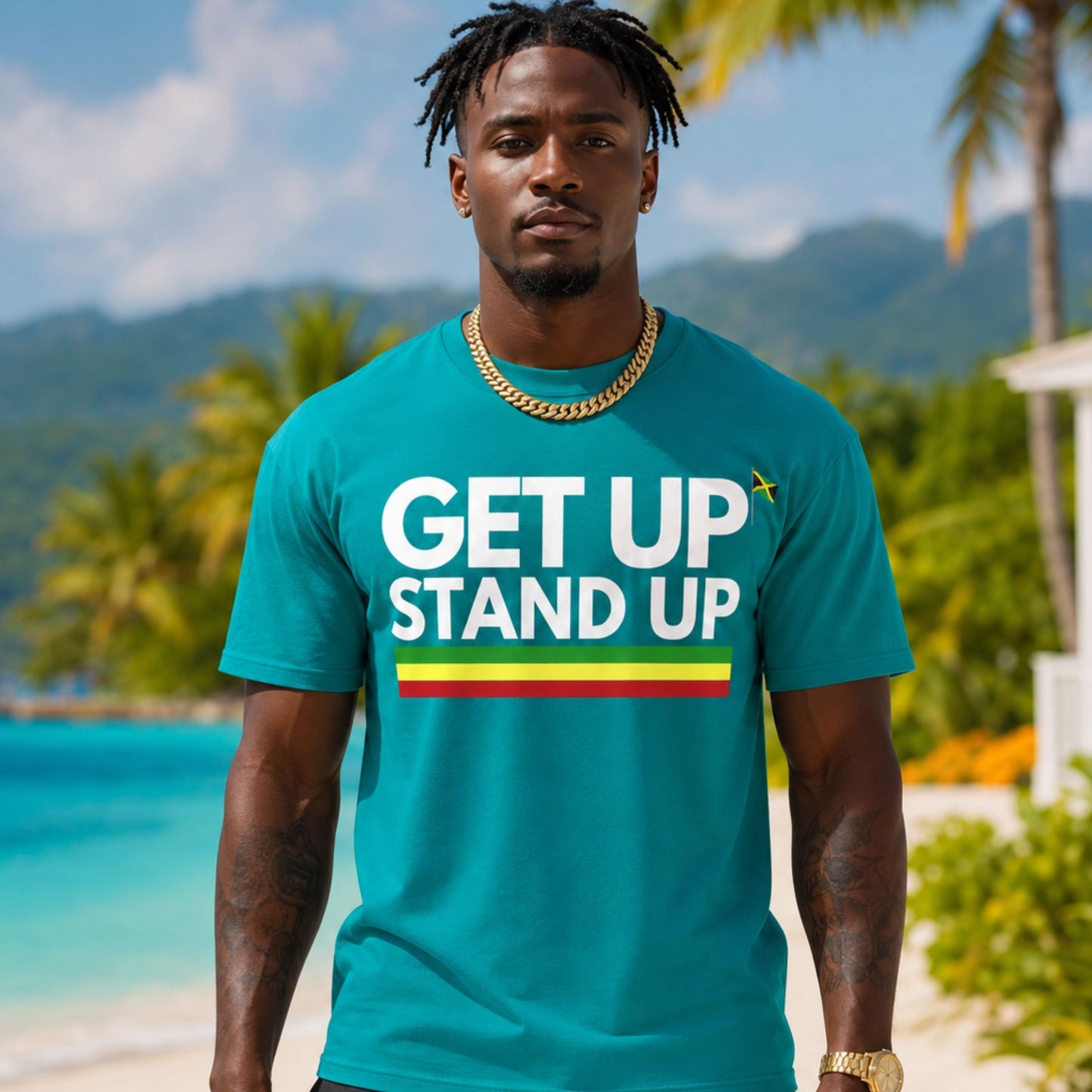 Tee GET UP Stand Up | Unisex Cotton Tee