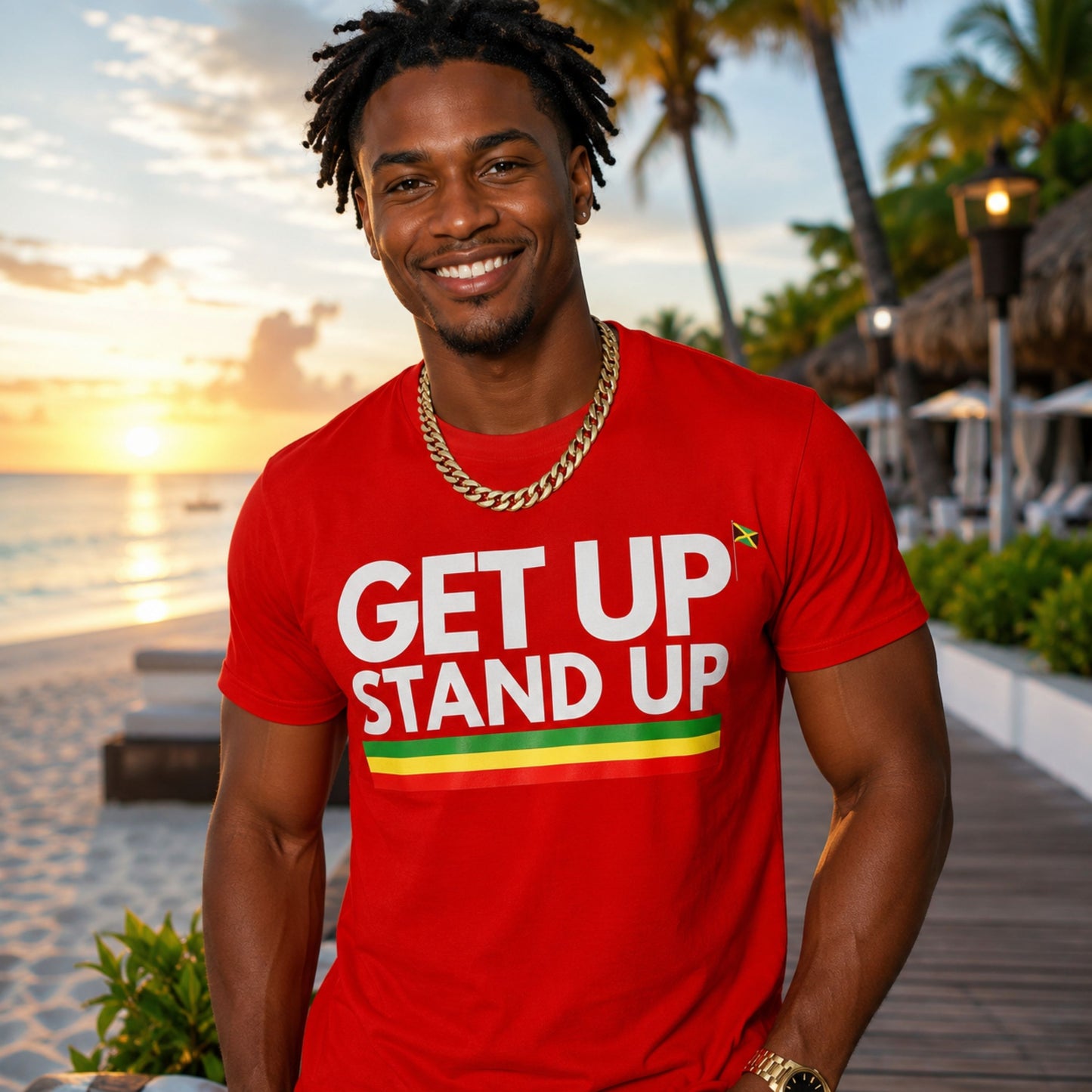 Tee GET UP Stand Up | Unisex Cotton Tee