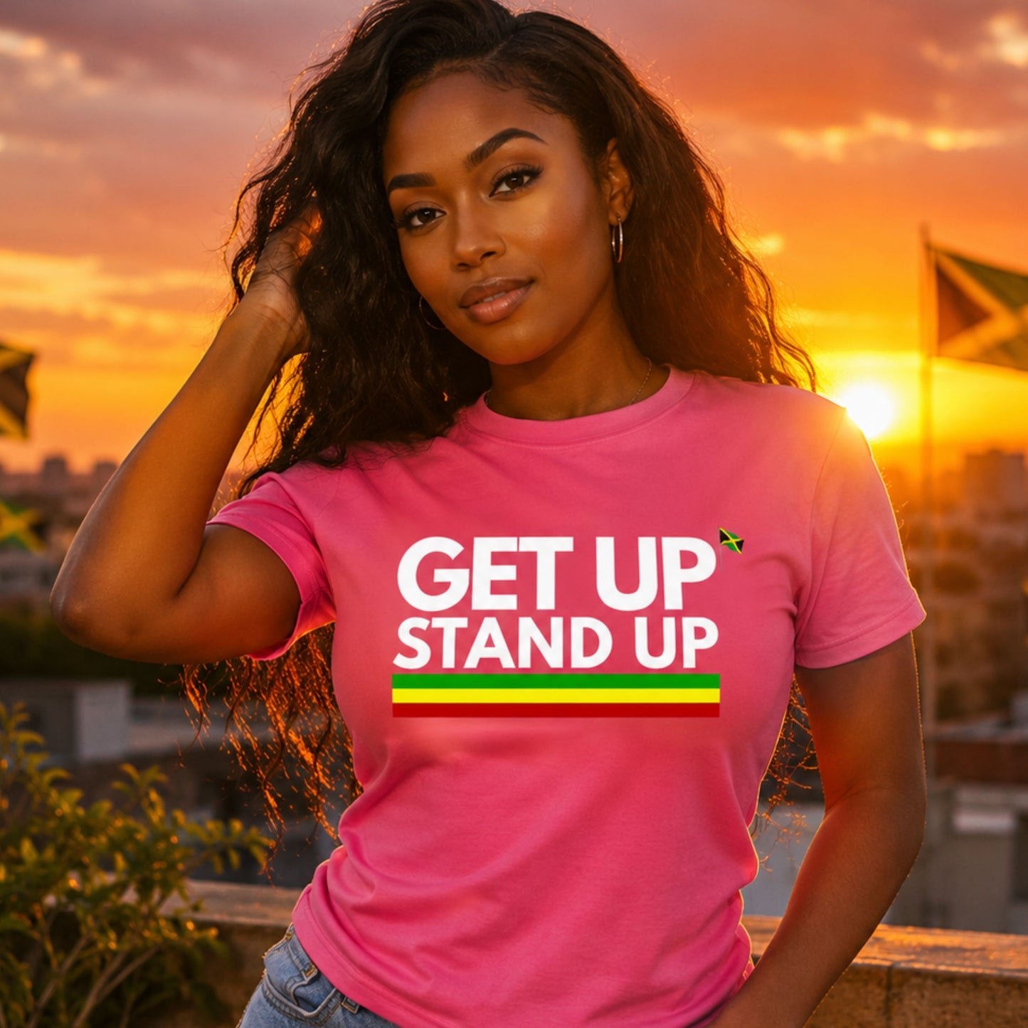 Tee GET UP Stand Up | Unisex Cotton Tee