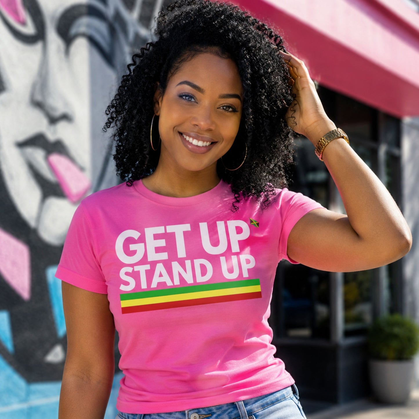 Tee GET UP Stand Up | Unisex Cotton Tee