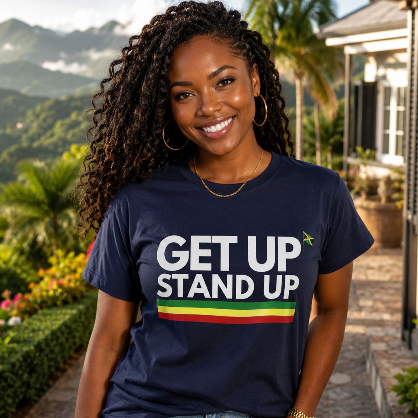 Tee GET UP Stand Up | Unisex Cotton Tee