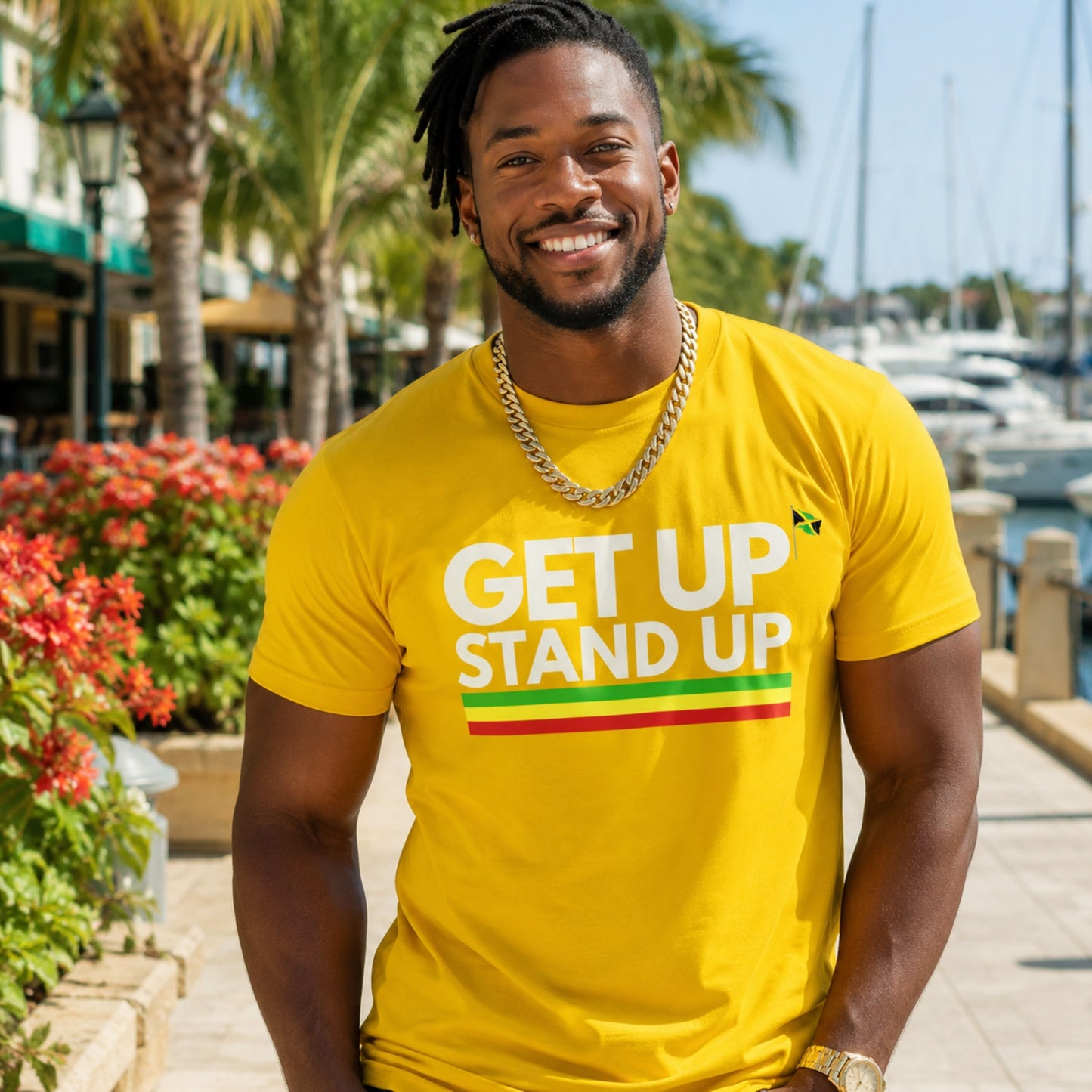 Tee GET UP Stand Up | Unisex Cotton Tee
