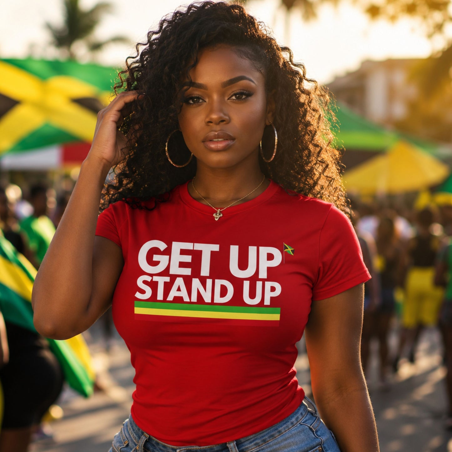 Tee GET UP Stand Up | Unisex Cotton Tee