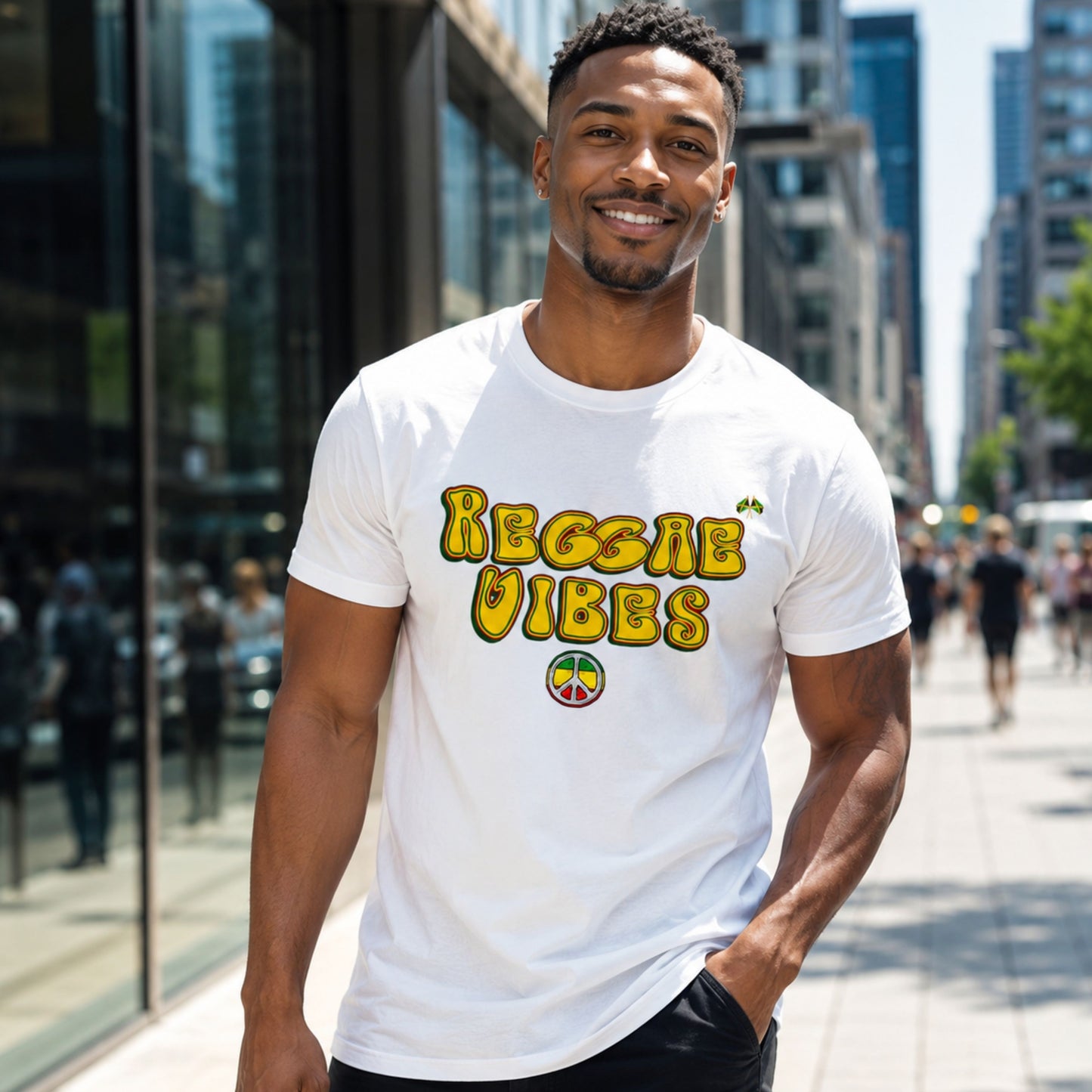 Tee | Reggae Vibes Unisex Cotton Tee