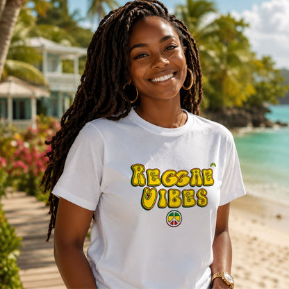 Tee | Reggae Vibes Unisex Cotton Tee
