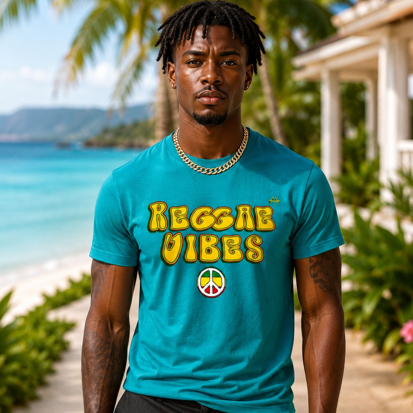 Tee | Reggae Vibes Unisex Cotton Tee