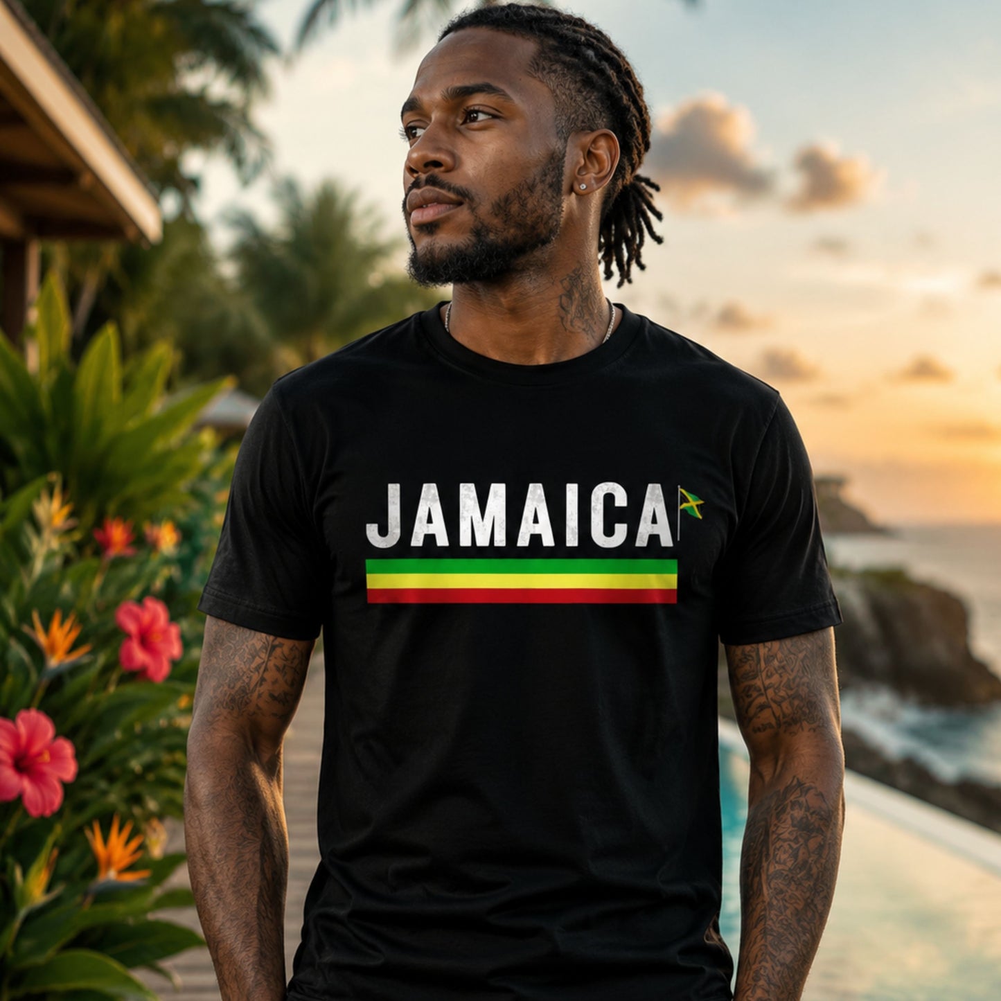 Tee Jamaica Pride Unisex Cotton Tee