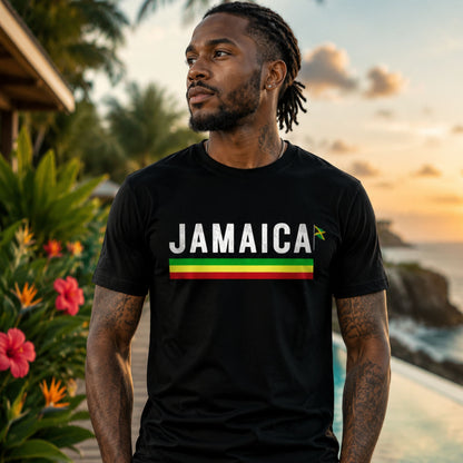 Tee Jamaica Pride Unisex Cotton Tee