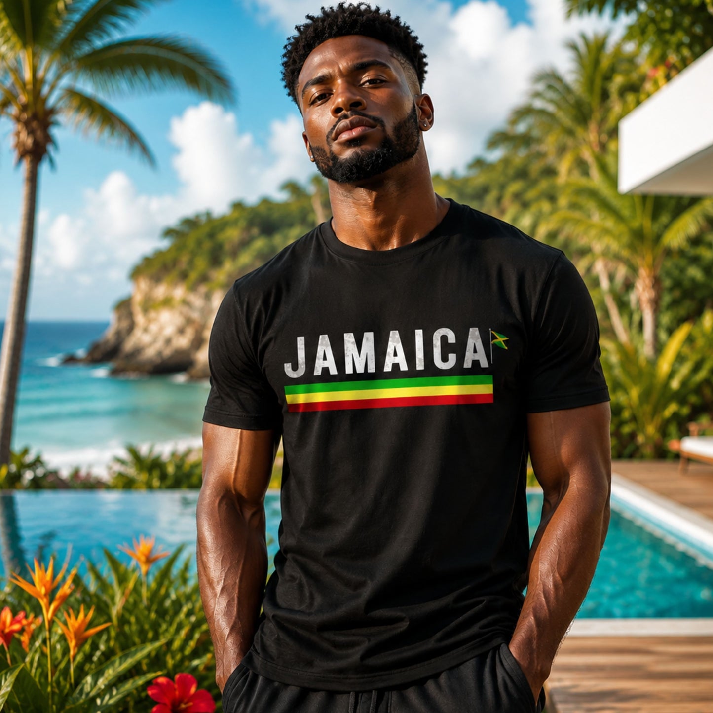 Tee Jamaica Pride Unisex Cotton Tee