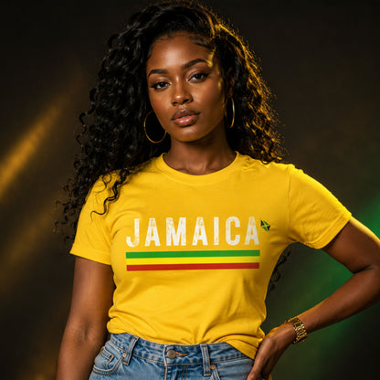 Tee Jamaica Pride Unisex Cotton Tee