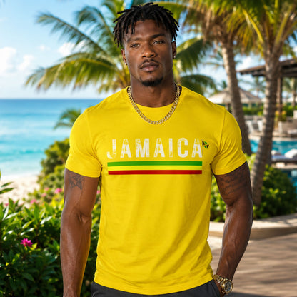 Tee Jamaica Pride Unisex Cotton Tee
