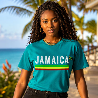 Tee Jamaica Pride Unisex Cotton Tee
