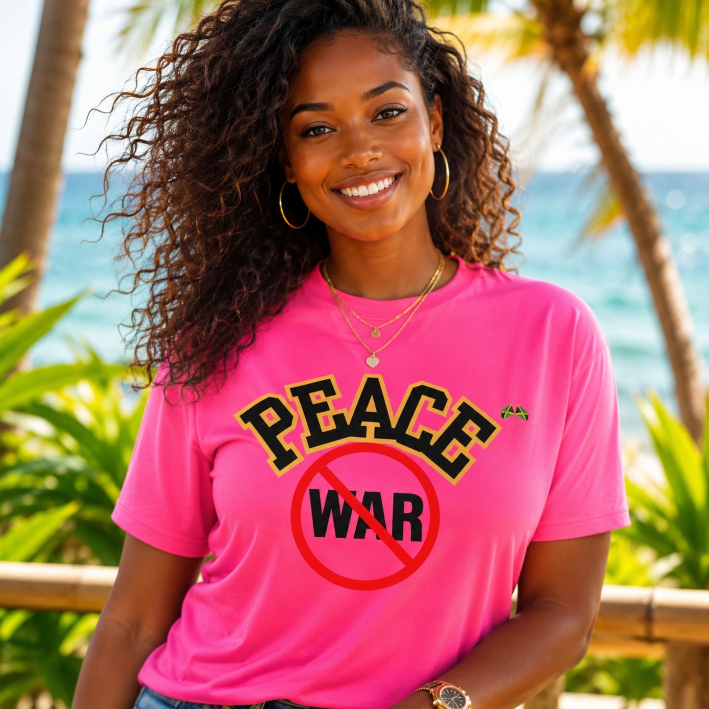 Tee | PEACE Not War | Unisex Cotton Tee