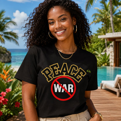 Tee | PEACE Not War | Unisex Cotton Tee
