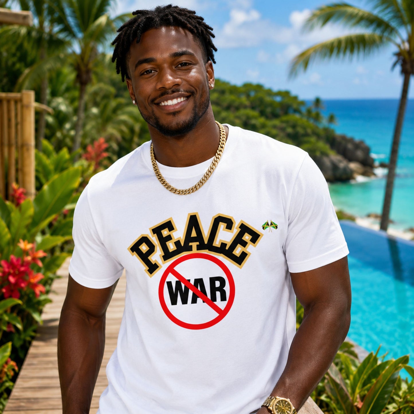 Tee | PEACE Not War | Unisex Cotton Tee