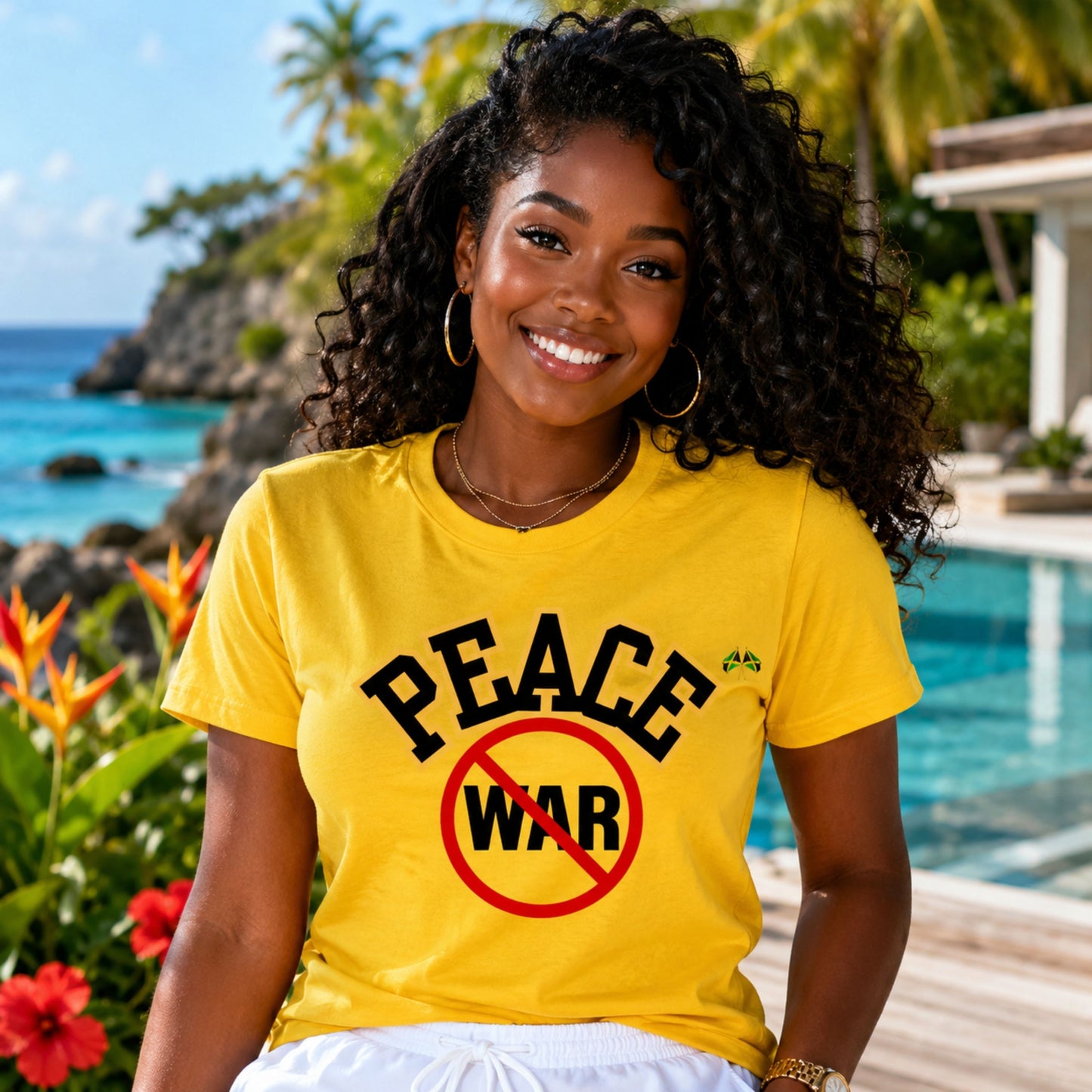 Tee | PEACE Not War | Unisex Cotton Tee