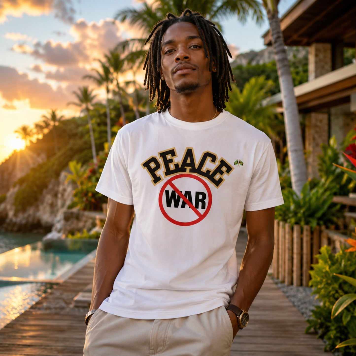 Tee | PEACE Not War | Unisex Cotton Tee