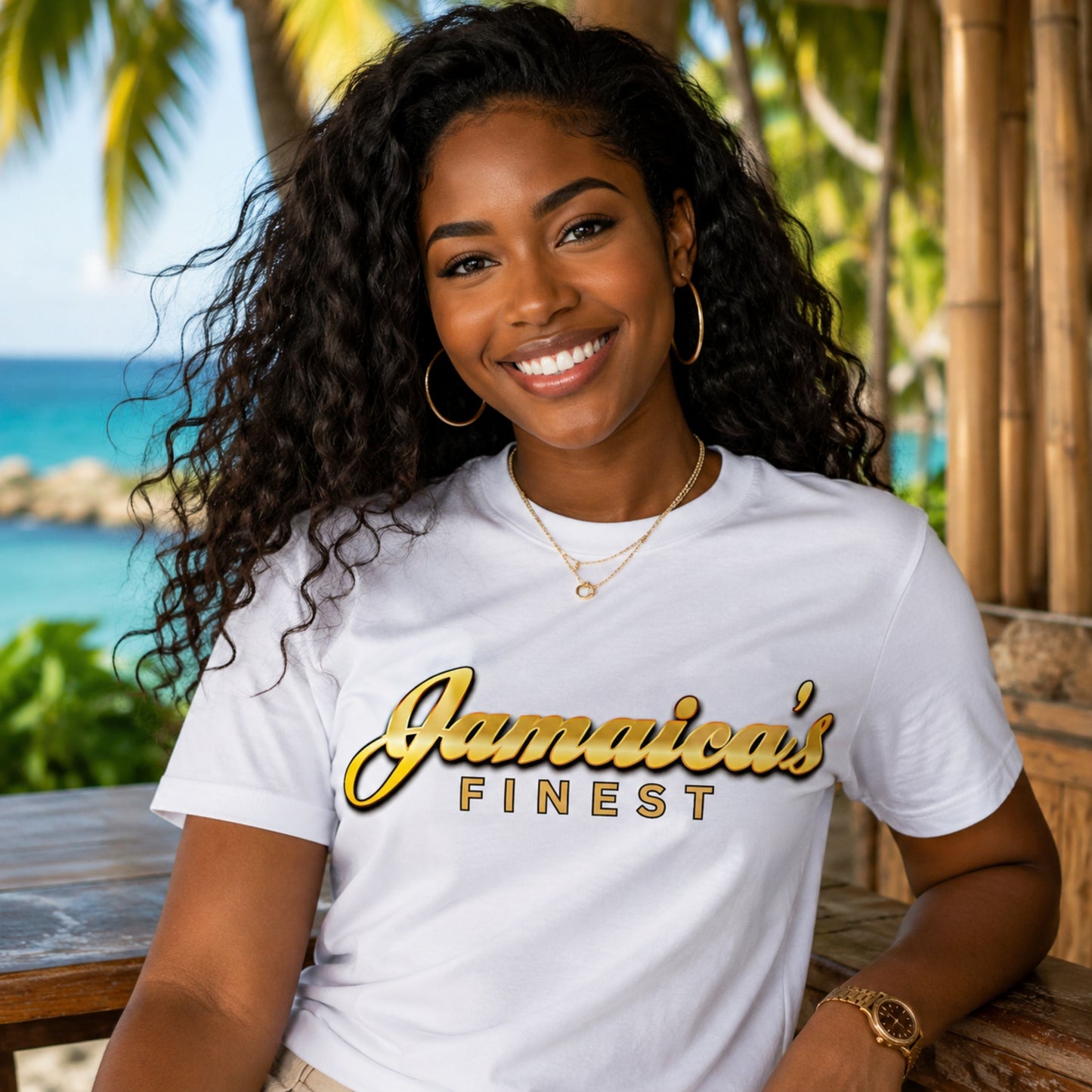 Tee Jamaica's Finest Unisex Cotton Tee