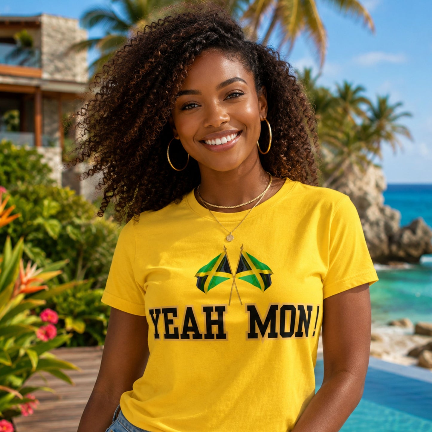 Tee | Yeah Mon Unisex Cotton Tee