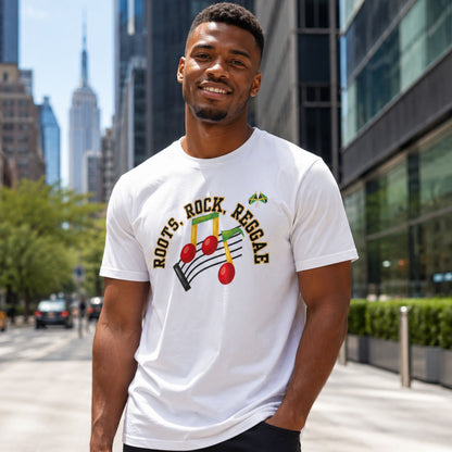 Roots Rock Reggae Music T-Shirt — Vintage Note Graphic Tee