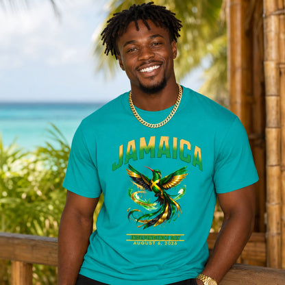Jamaica Independence Doctor Bird T-Shirt — August 6 Pride Tee