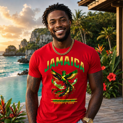 Jamaica Independence Doctor Bird T-Shirt — August 6 Pride Tee