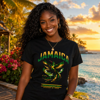Jamaica Independence Doctor Bird T-Shirt — August 6 Pride Tee