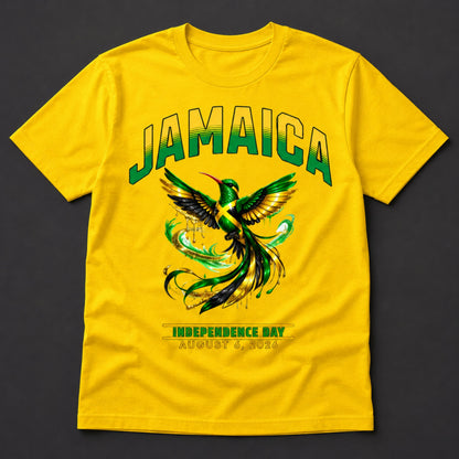 Jamaica Independence Doctor Bird T-Shirt — August 6 Pride Tee