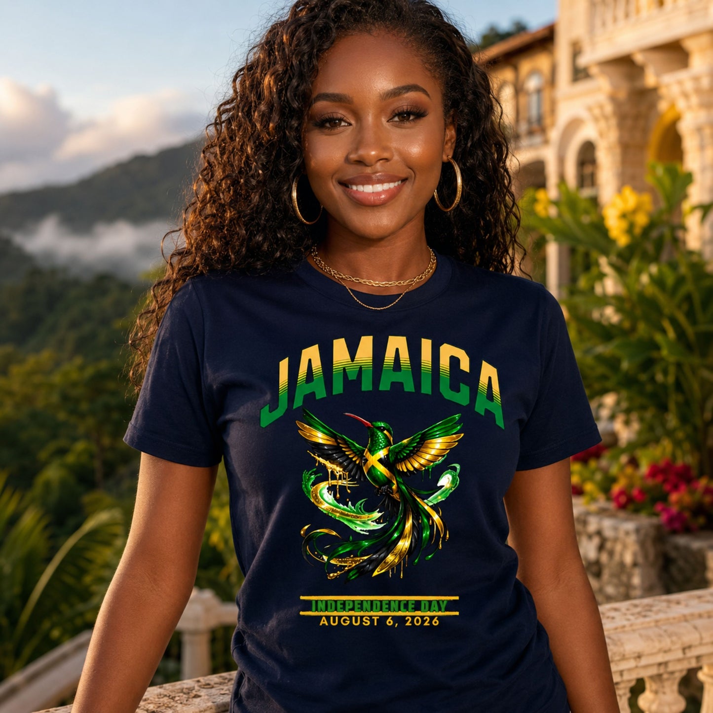 Jamaica Independence Doctor Bird T-Shirt — August 6 Pride Tee
