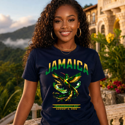 Jamaica Independence Doctor Bird T-Shirt — August 6 Pride Tee