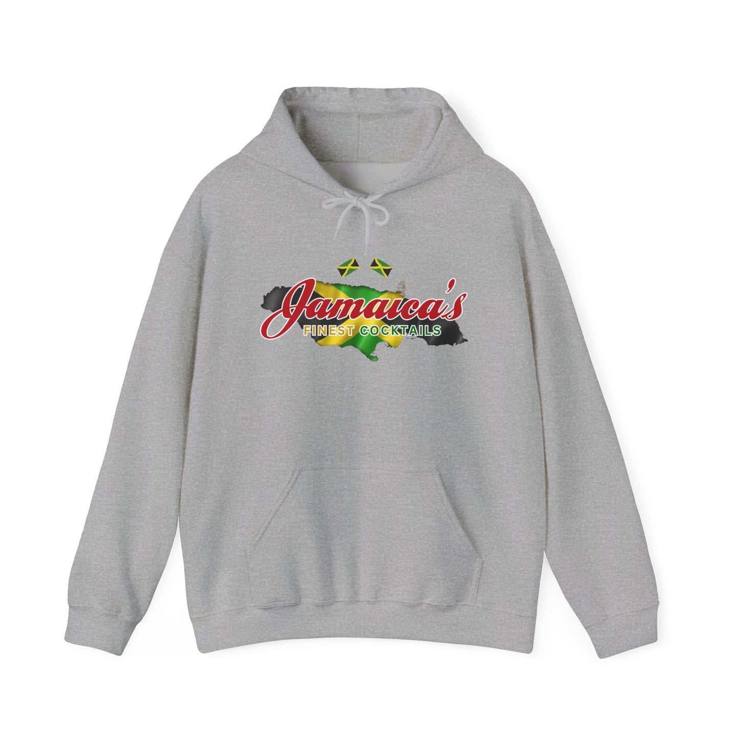 Jamaica's Finest Logo Island Vibes Hoodie Sweatshirt